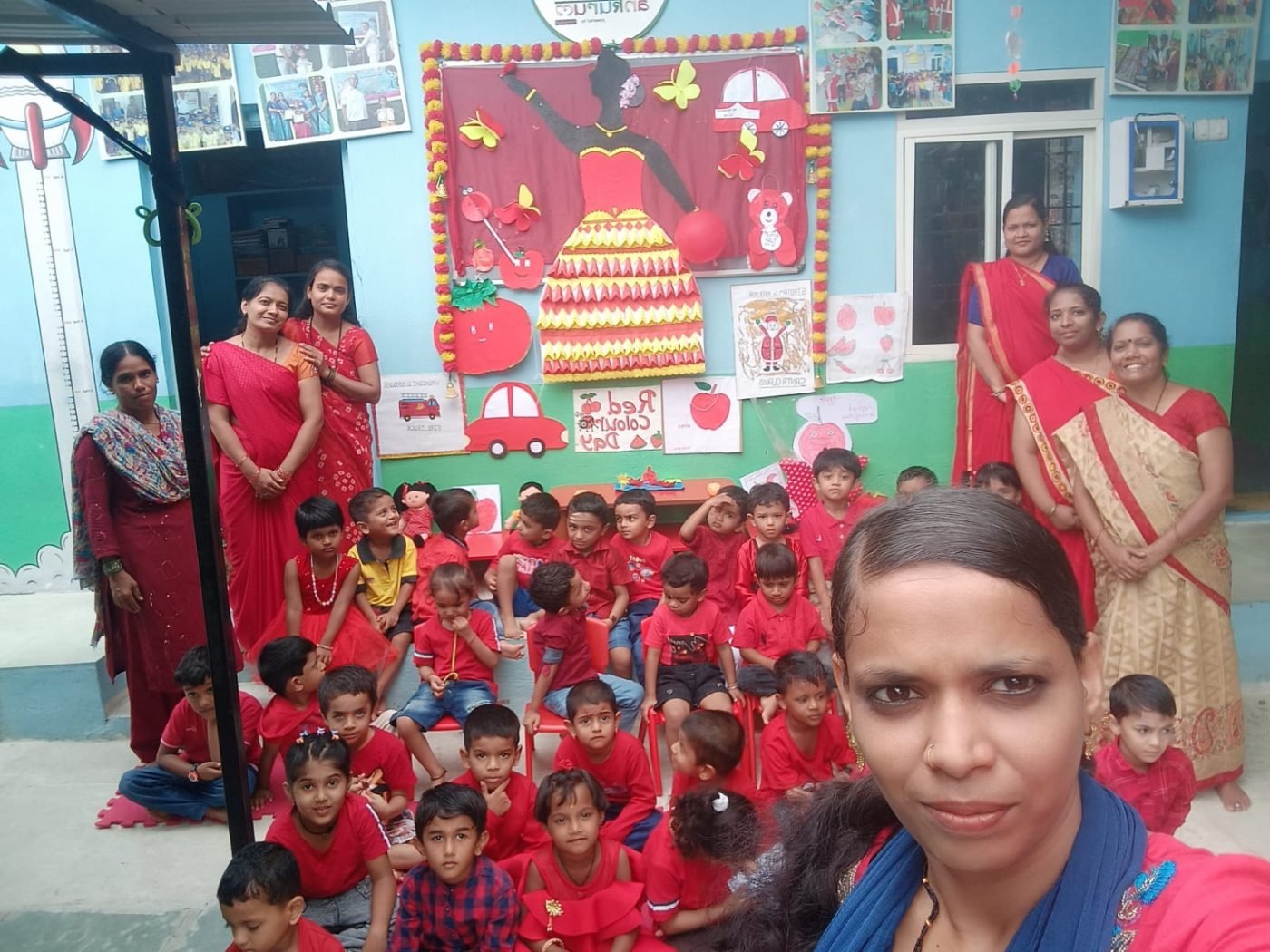 Colour Day Celebration, Red