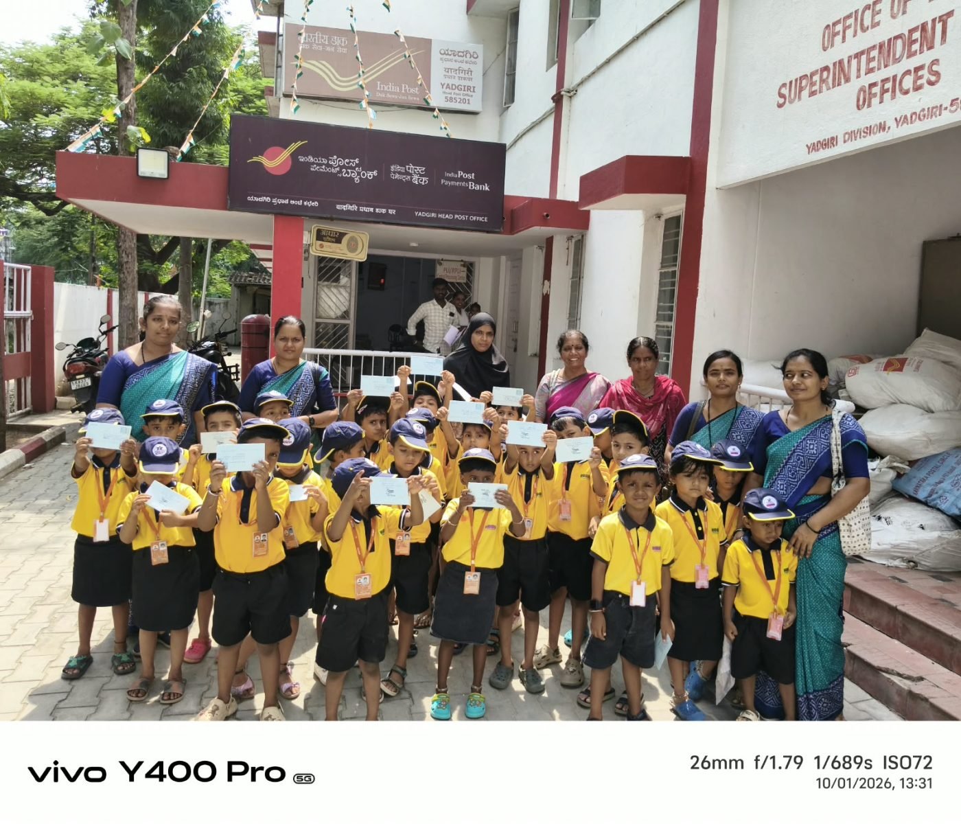 Field Visit to Head post Office -Yadgiri-2026-27